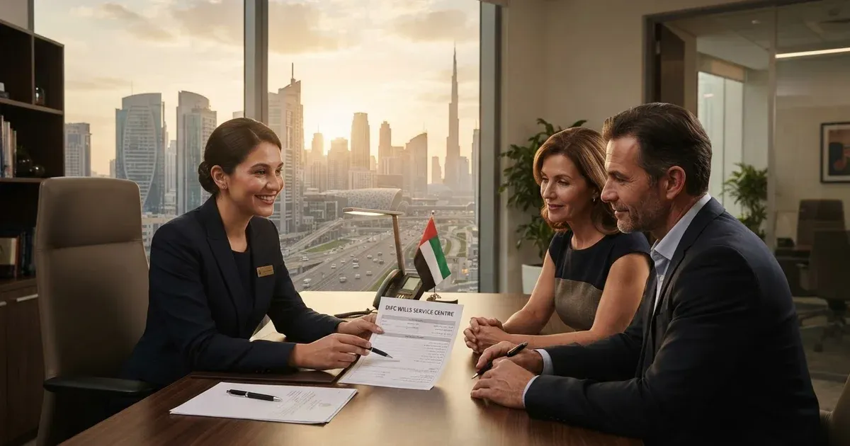 DIFC Courts Wills Service Registration